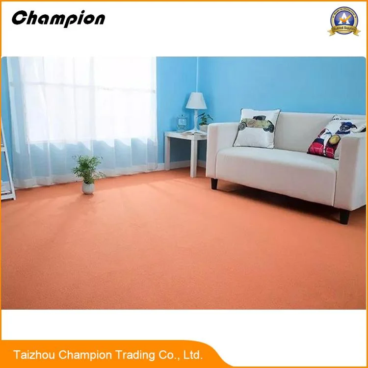 Plain Multi-Color PVC Backing Carpet Tile for Office Flooring; Commercial PP Tufted Loop Pile PVC Backing Carpet Tiles Indoor Office Home Carpet