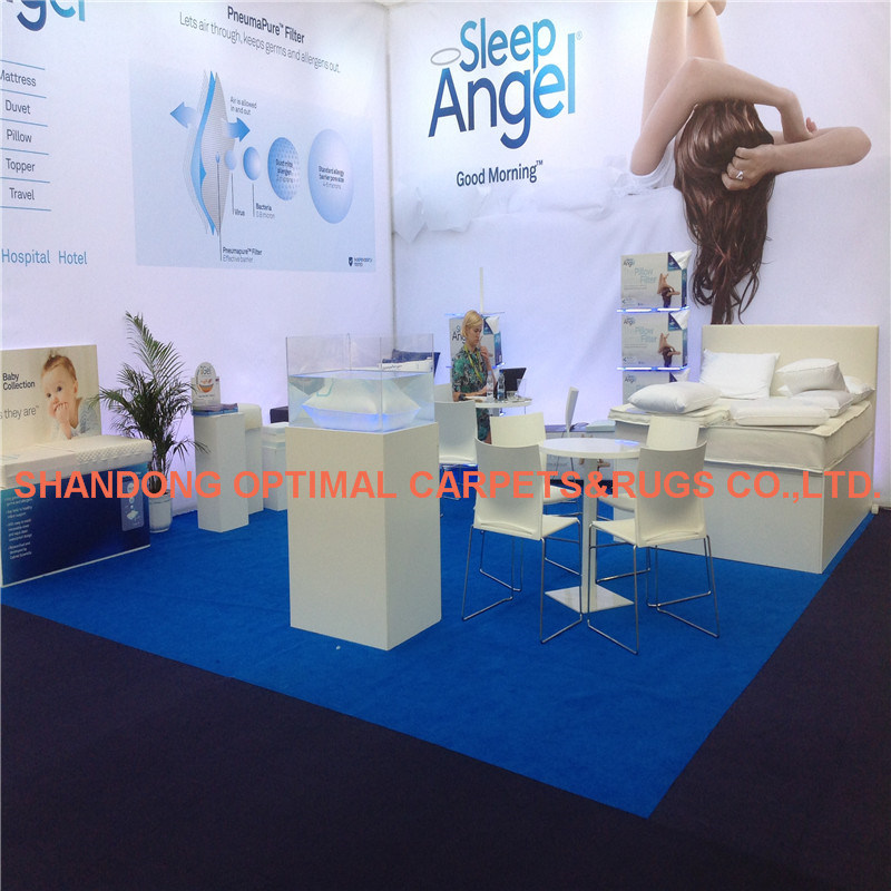 Needle Punched Plain Carpet for Exhibition/Events/Expo