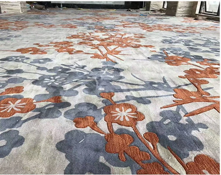 High Quality Imported Machine Made Nylon Printed Hotel Carpet