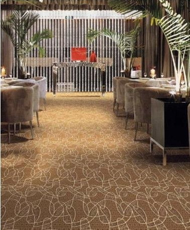 Hotel Guestroom Axminster Wool Carpet