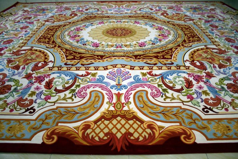 Wool Carpet Handtufted Classicle Design