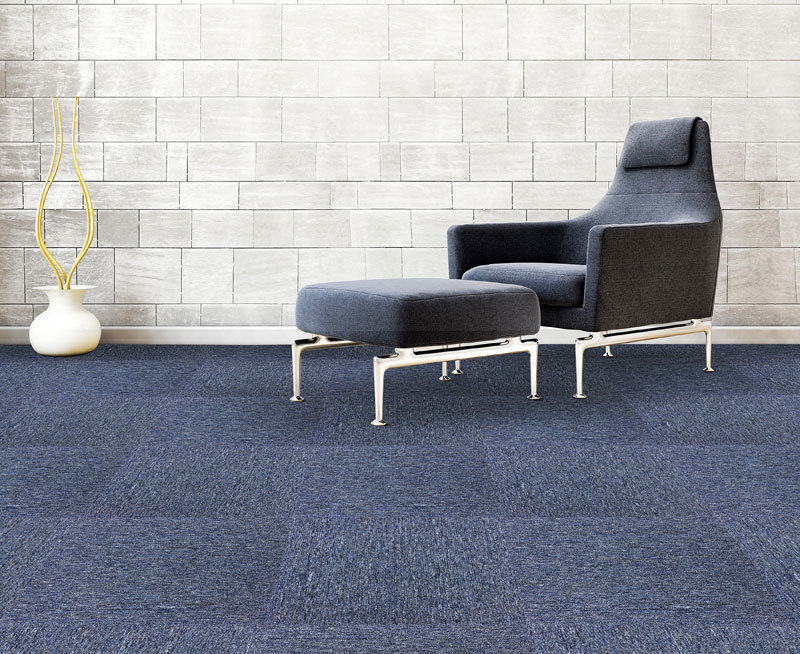 Plain Color Modular Carpet Tiles 50X50cm Office Carpet Commercial Carpet PP Surface PVC Backing Hotel Home Carpet