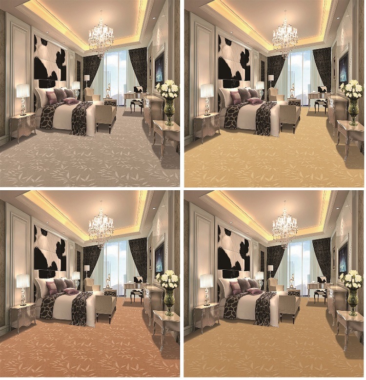 Special Hot Sale Popular Wall to Wall Carpet Cut and Loop Pile Broadloom Carpet PP Surface Commercial Hotel Home Office Hospital Carpet Roll Corridor Carpet