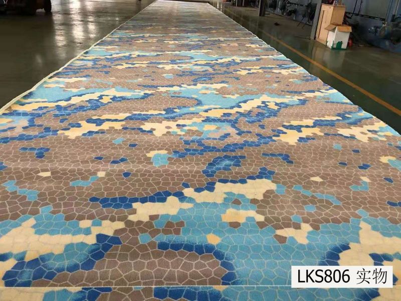 Plain Colorful Carpet Hotel Runner 100% Nylon Printed Commercial Carpet Wall to Wall Carpet for Residential Living Room Broadloom Carpet