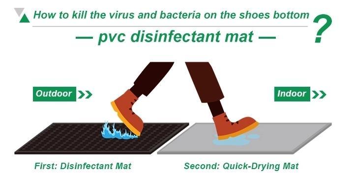 Customized Disinfection Carpet Door Mat Foot Mat Absorbent Carpet Anti-Skid Carpet Disinfection Mat