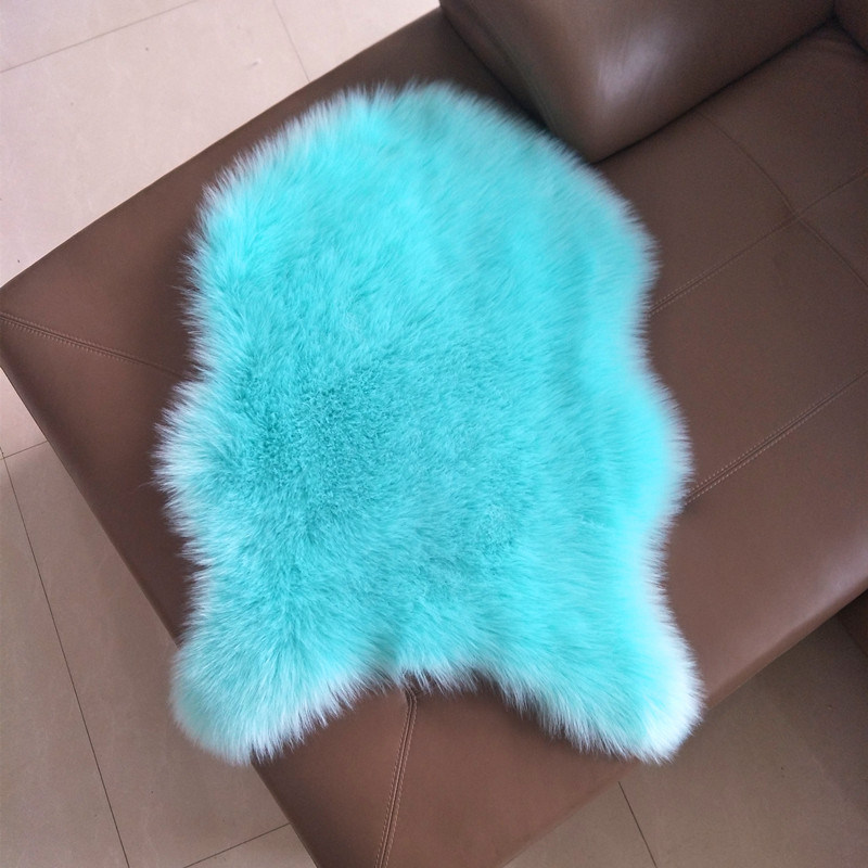 Wholesale Large-Grained Faux Sheepskin Fur Carpets/Rugs/Mats for Bedroom