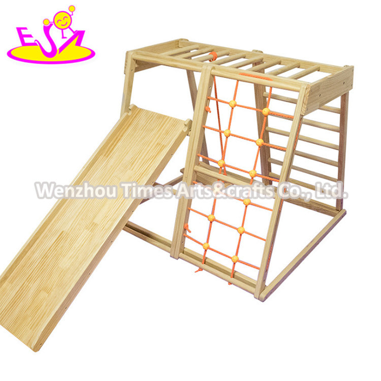2020 New Sale Indoor Wooden Playground Set for Playroom W01f001