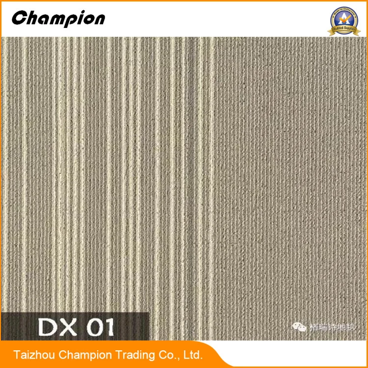Dx Trade Show Flooring Eco-Soft Thick Pile Exhibition Decorative Commercial Carpet Tile