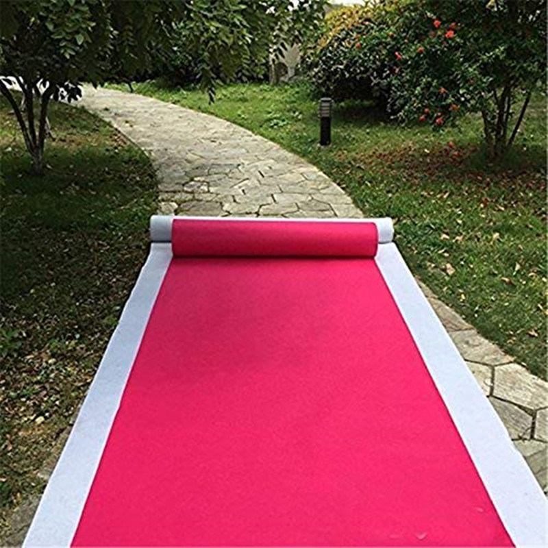 White Mirror Aisle Runner Coated Laminated Carpet Mirror Carpet for Wedding