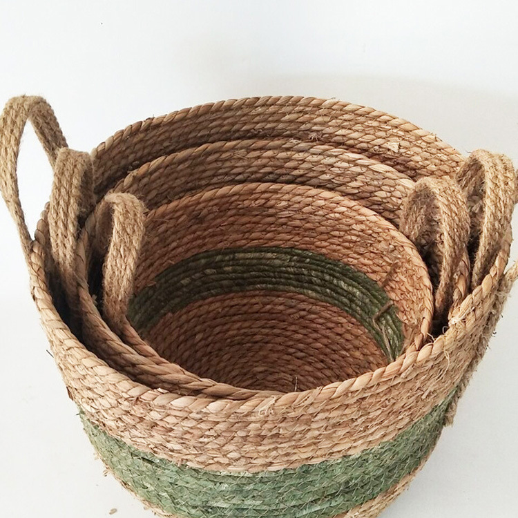 Custom Handmade Eco-Friendly Willow Wicker Basket/ Hand Made Basket