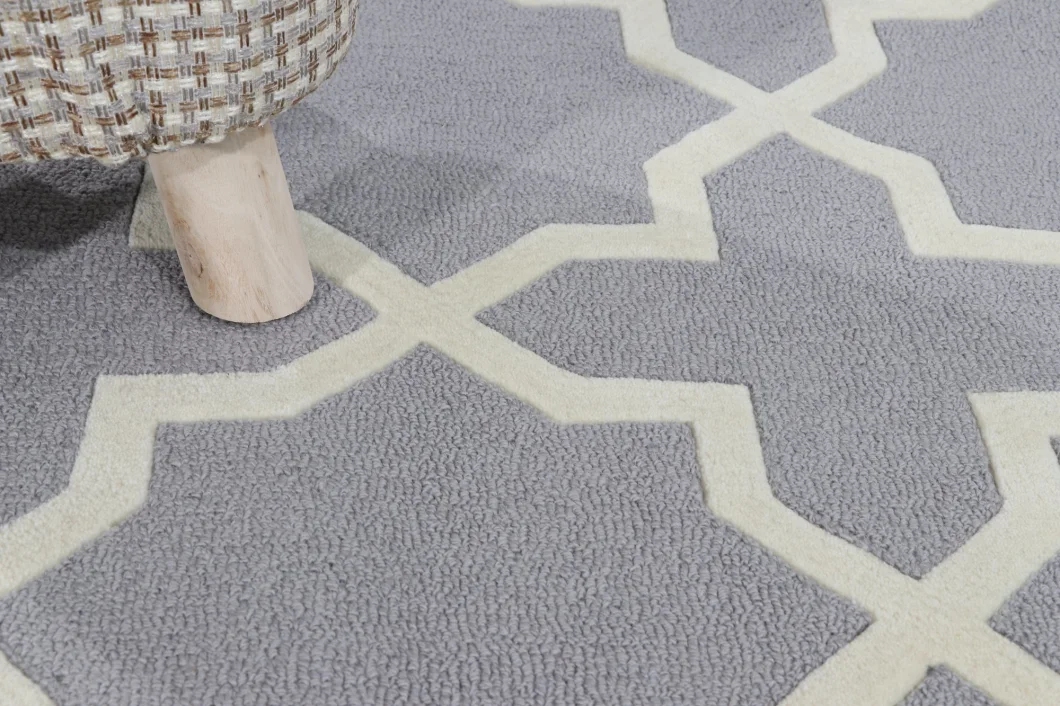 Handmade Carpets High Cut, Low Loop Yellow Hollywood Carpet Luxury Bamboo Rugs Rug Home