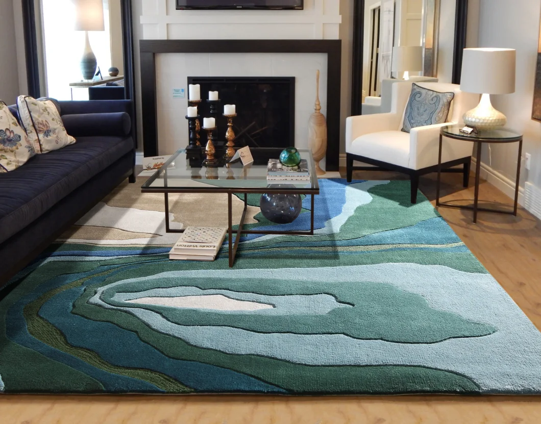3D Luxurious Carpet and Rugs Handmade Tuft Floor Bayonet Carpets Rug