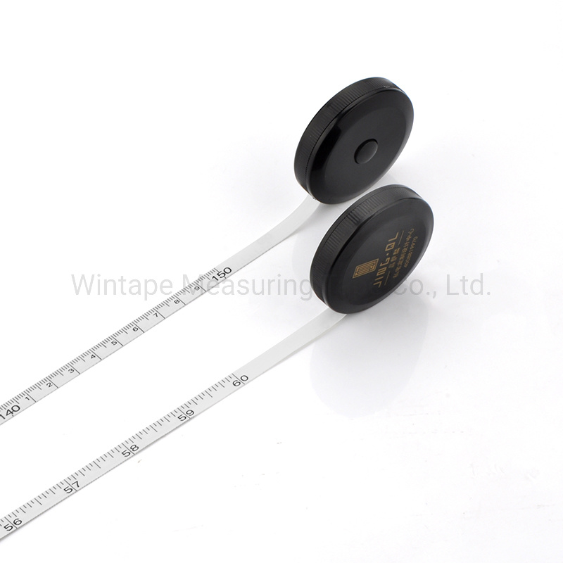 Wintape Black Sewing Retractable Fiberglass Tape Measure