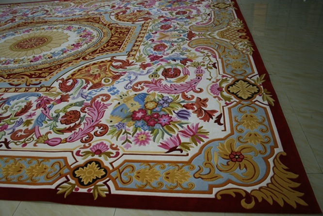 Wool Carpet Handtufted Classicle Design