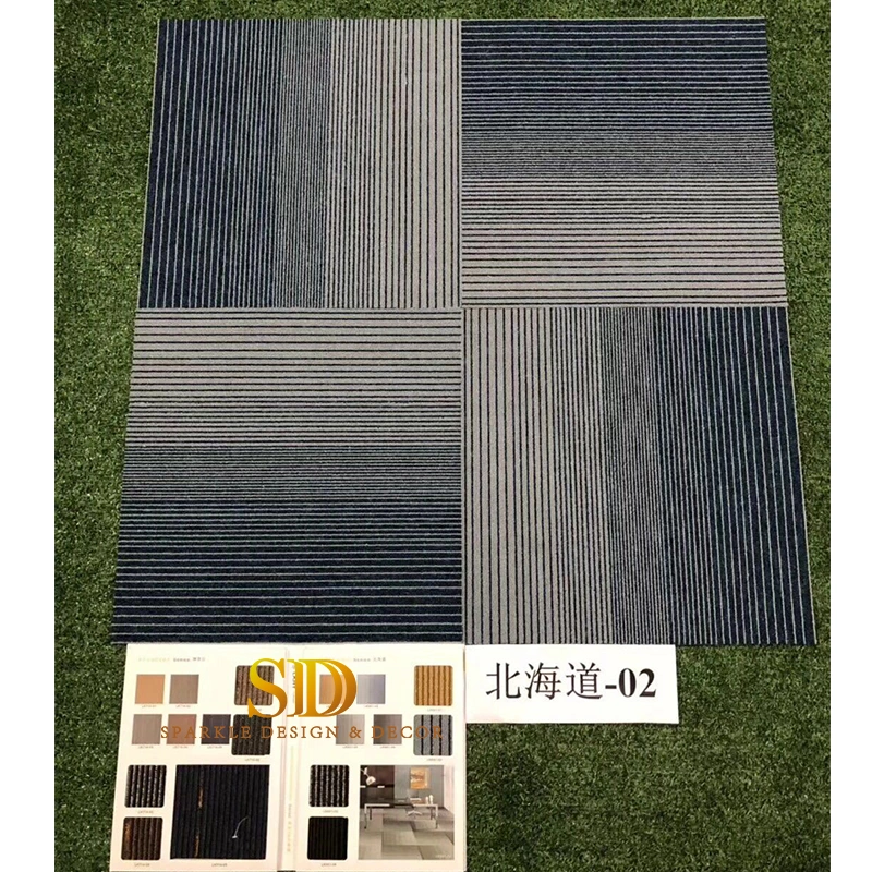Good Price Manufacturer Nylon Tile Carpet for Office and Hotel Floor Decor