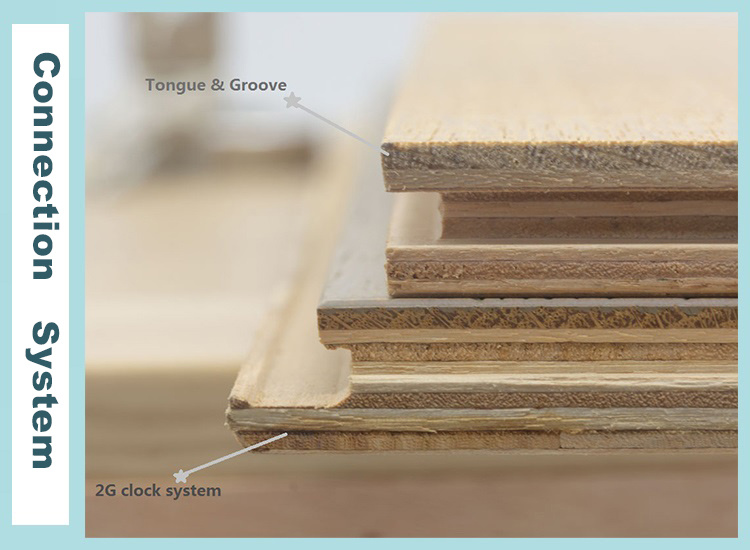 Select Grade Herringbone Natural Oak Color Wood Floor