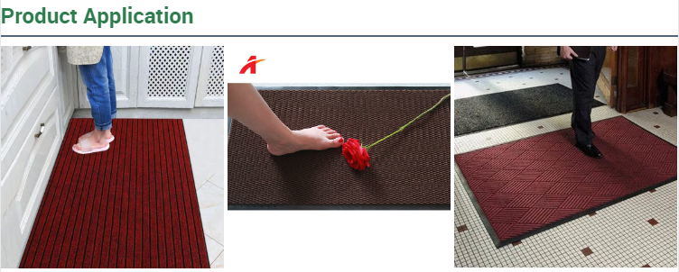 Entry Commercial Entrance Professional PVC Backing Carpet Door Floor Doormat
