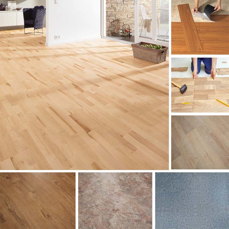 Environment Friendly Flooring PVC Vinyl Flooring Formaldehyde-Free Vinyl Plank Flooring
