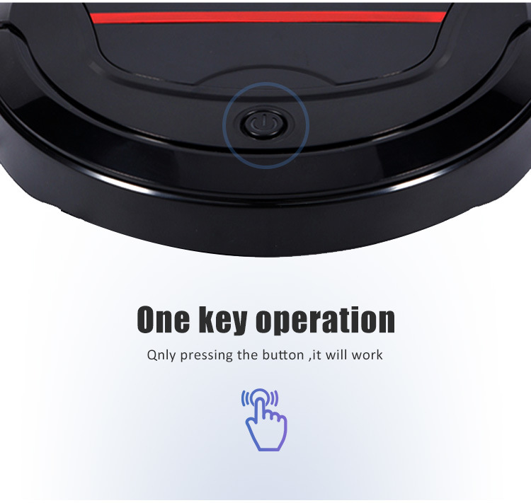 Newest Smart Robot Vacuum with USB Capacity for Pet Hair/Carpet
