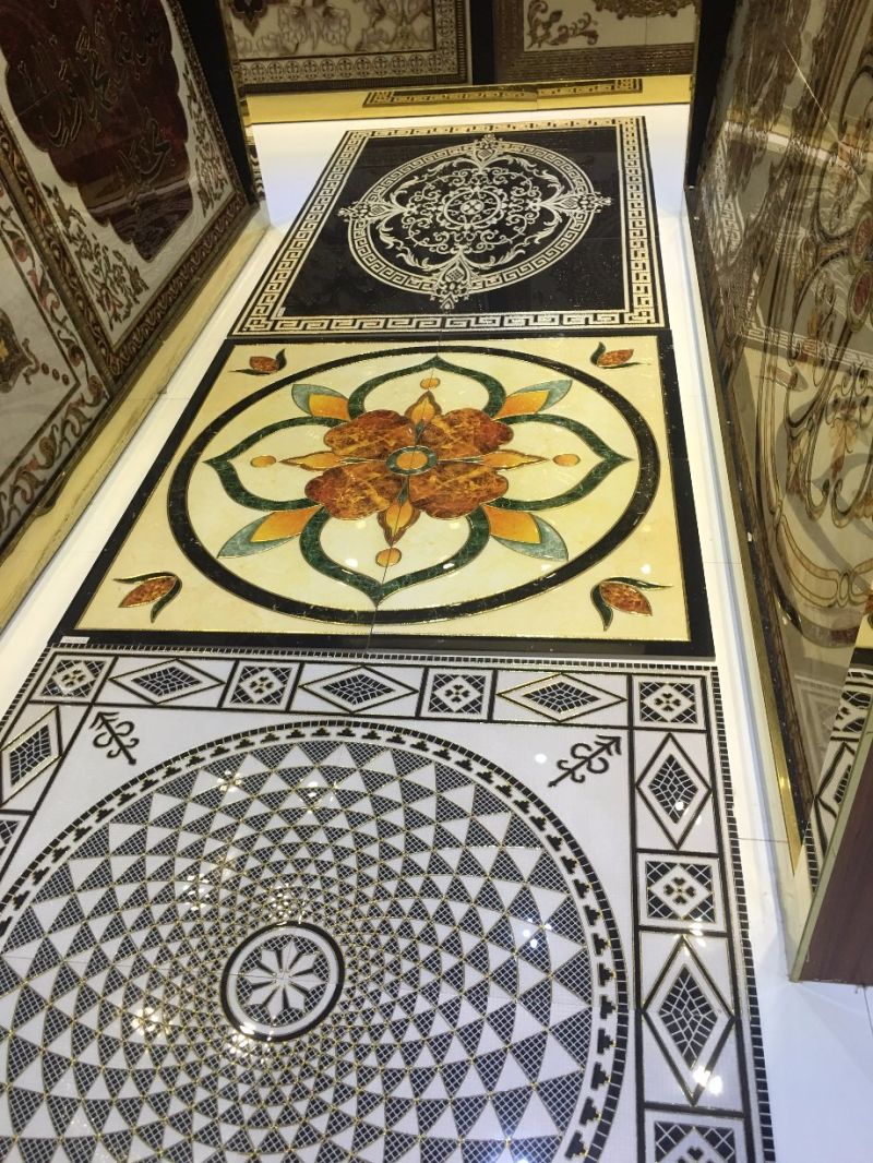 Beautiful Design Crystal Porcelain Carpet Floor Tile