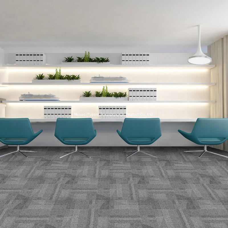 CFB-a3E-2021 Newly Design Multi-Level Loop Tufted Commercial Modular Carpet Tile
