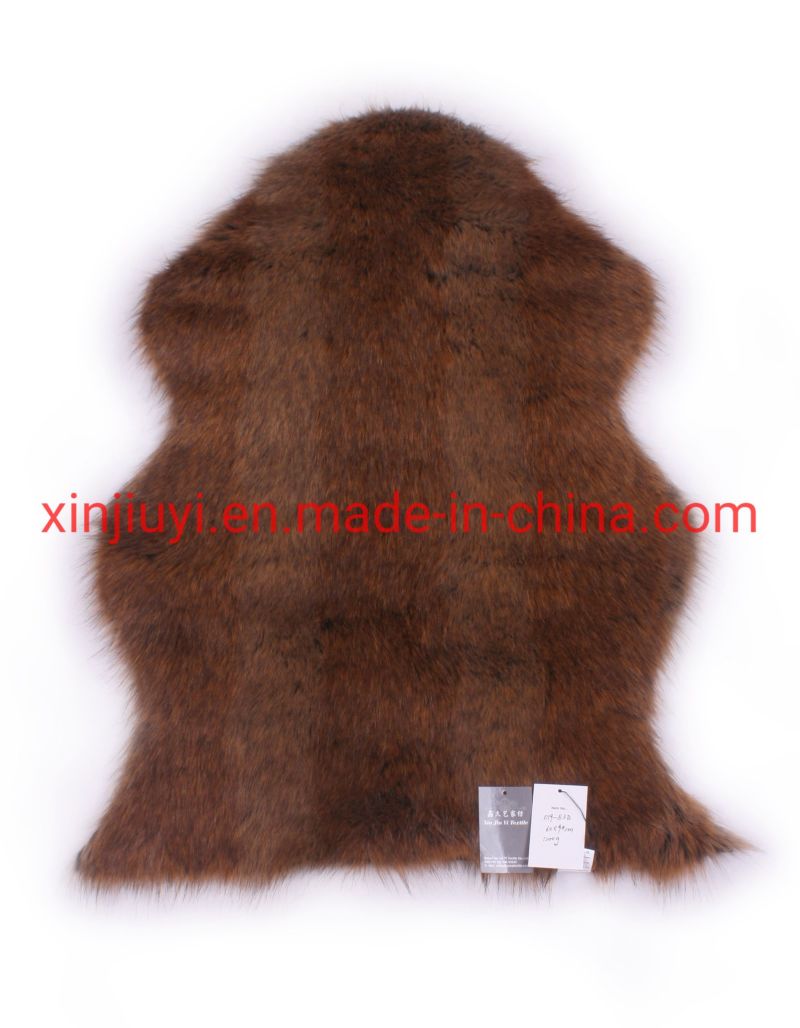 Good Selling Rugs Faux Plush Fur Carpets / Fake Fur Mats