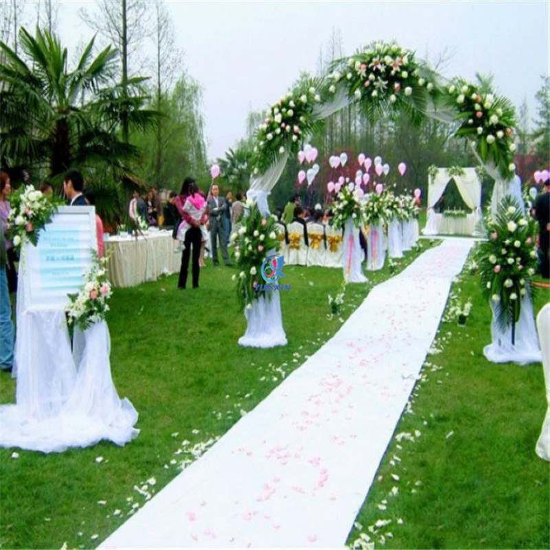 White Wedding Carpet Floor Protection Felt