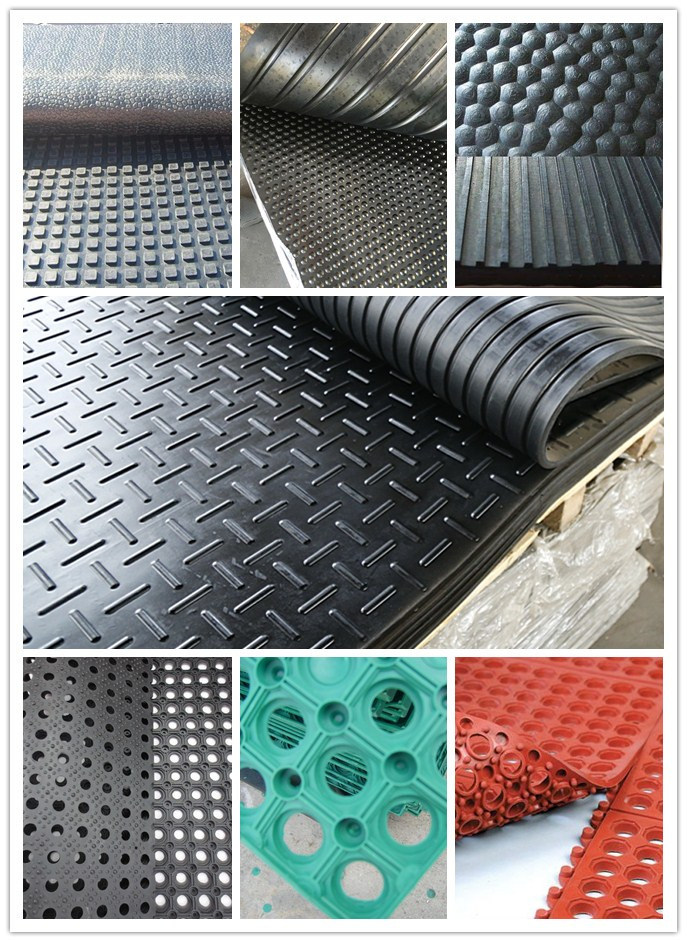 Shiny Rubber ESD Table Mat, Eco Friendly ESD Rubber Mat for Cleanroom
