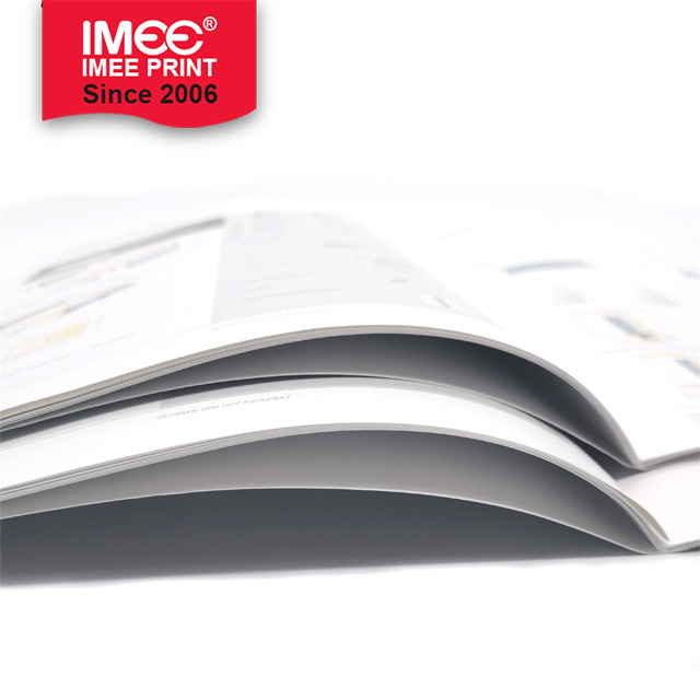 Imee A4 A5 A6 Saddle Stitch Booklet Printing Small Brochure Books Printing