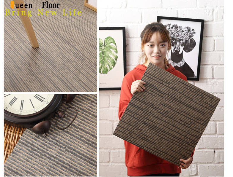 2.0mm PVC Carpet Floor 18"X18"