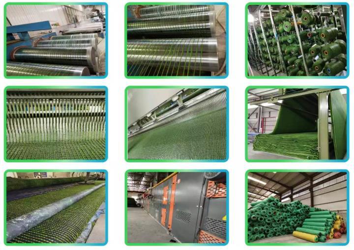 Factory Synthetic Turf Artificial Grass Carpets for Soccer Stadium