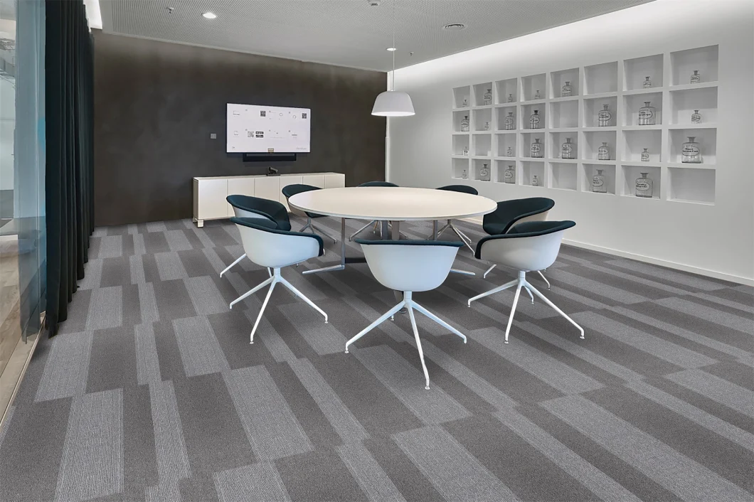 Landscape Newly Design Rectangle Carpet Tiles Nylon PVC Commecial Office Home Hotel Carpet Tiles