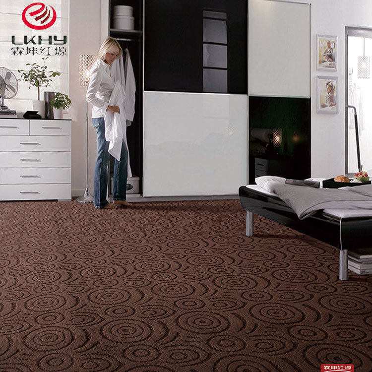 Nylon or PP Machine Made Tufted Hotel Carpet Commercial Broadloom Carpet for Residential Carpet Roll