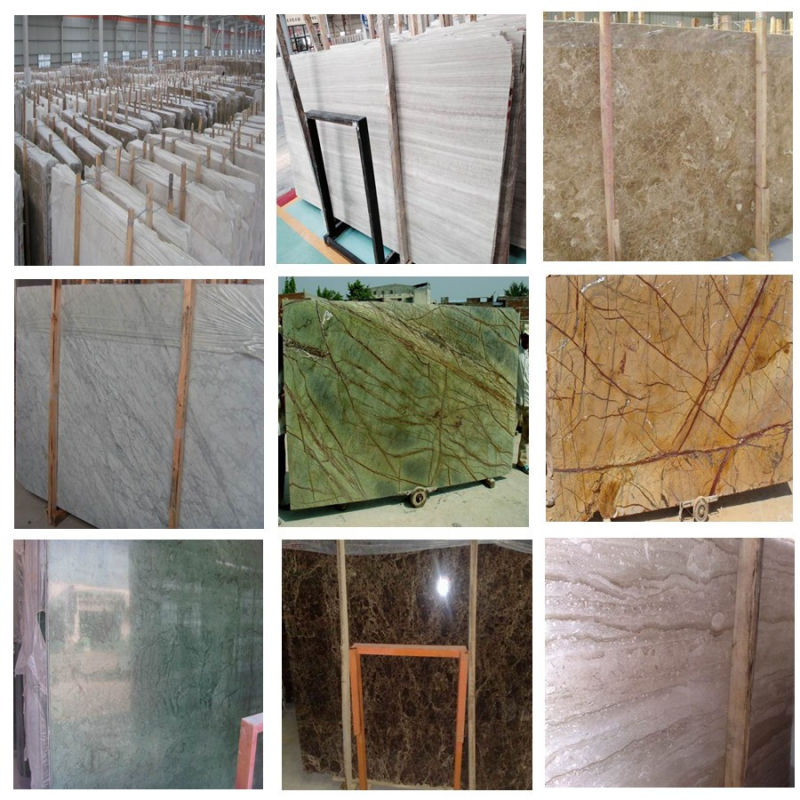 China Brown Marble Slab and Tile for Buidling Floor