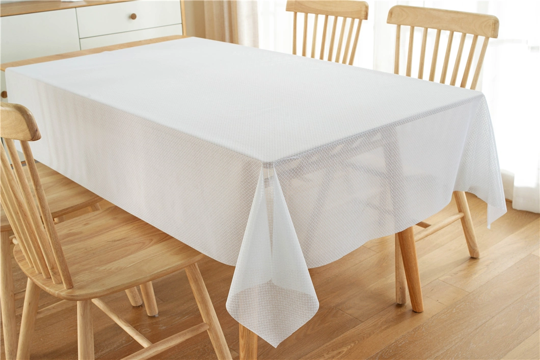 XHM Factory Wholesale PVC Lace Tablecloth HD for Picnic in Roll PVC Crystal Carpet, Rug & Mat
