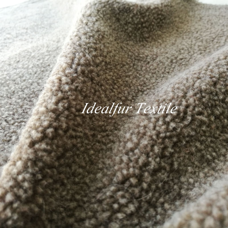 Granular Hair Imitation Wool Sheepskin Fake Fur