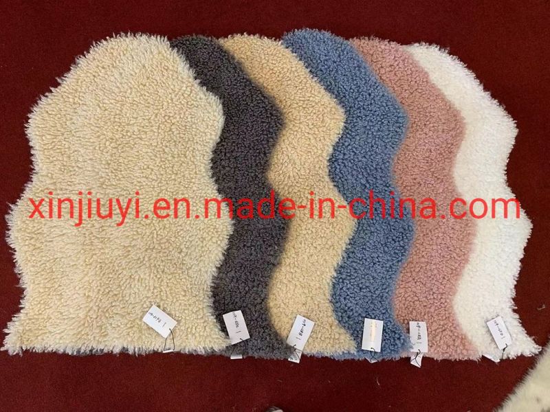 Customized Large-Grained Faux Sheepskin Fur Carpets/Rugs/Mats for Bedroom