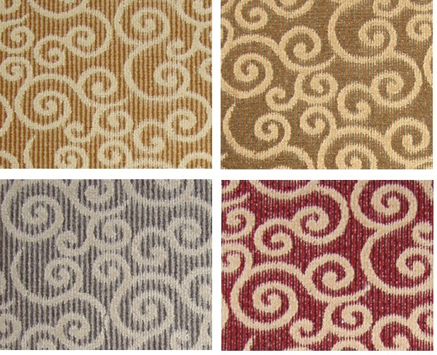 Floral Pattern Wall to Wall Jacquard Carpet Roll Hotel Home Carpet Commercial Carpet Factory Wholesales High Quality Carpet Roll Library Carpet