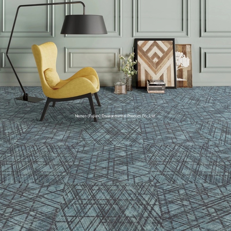CFQ05-3E Wholesale Tufted Level Loop Commercial Modular Carpet Tile
