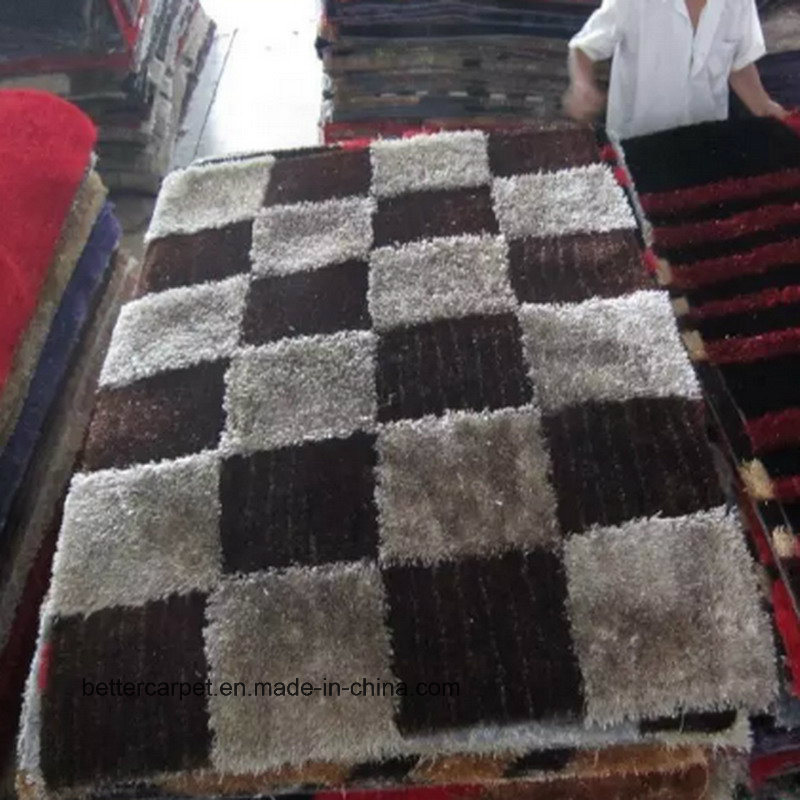 2019 Popular Long Pile Floor Carpet Shaggy Rug for Living Room