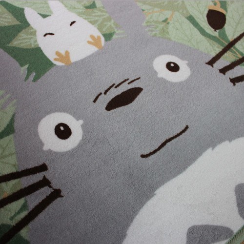 Totoro Carpet Coral Velvet Mat Children's Cartoon Rug