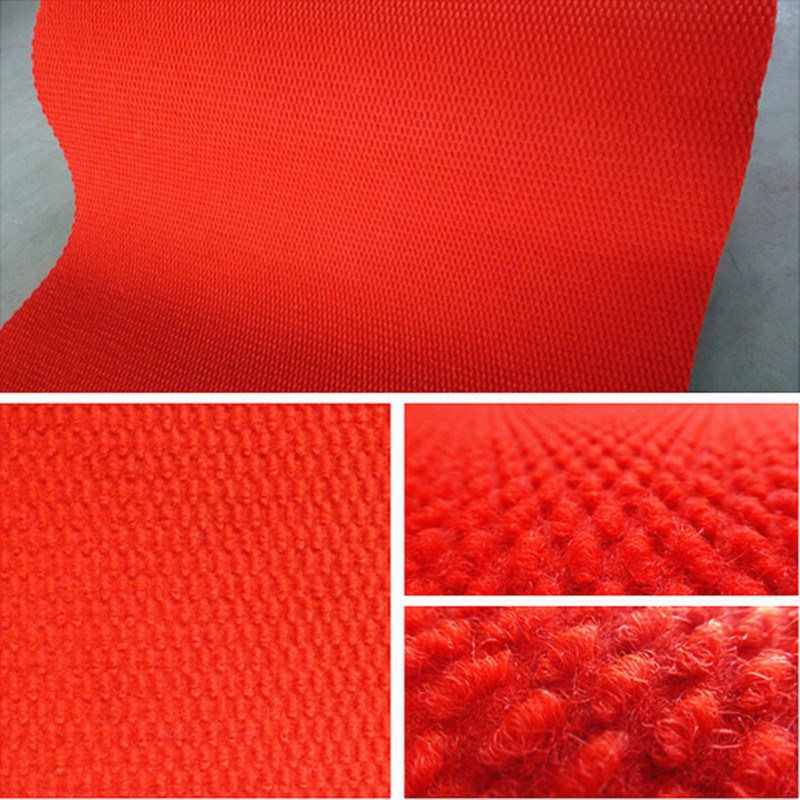 Non Skid Red Carpet Runner Stage Event Carpet Heavy Futy Event Red Carpet for VIP