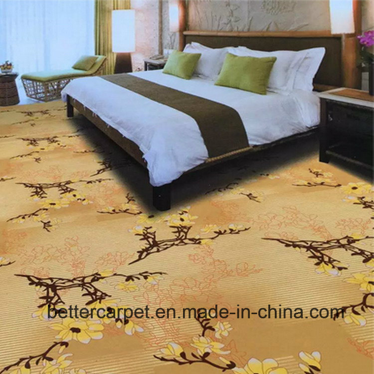 High Pile Wilton Carpet Luxury Hotel Carpet Keep Warm and Durable Decorative Carpet