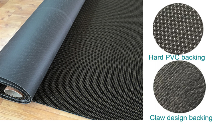 China New Design Outdoor Anti Slip Printing Elastic Silk Mat Mesh Mat