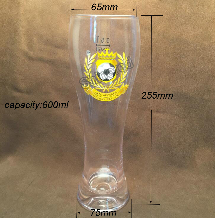 Customized Hand Made Man Blowing Beer Glass Bottle for Wholesaler