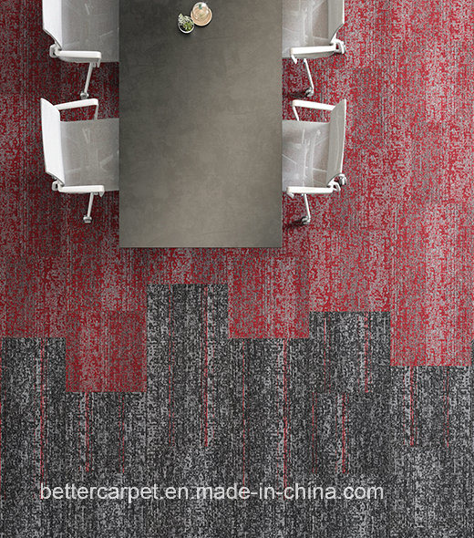 Btcp New Pattern Nylon Modular Carpet Tile 50X50 Cm