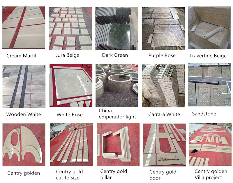 Red Gem Semi-Precious Stone Marble Slabs for Tiles and Countertop