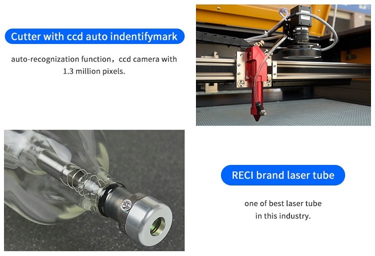 1610 CCD Camera CNC CO2 Wood MDF Laser Engraving Cutting Machine Price