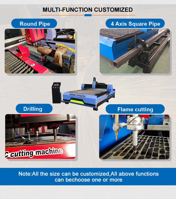 Lowest Price 200A CNC Plasma Cutting Machine for Metal Cutting