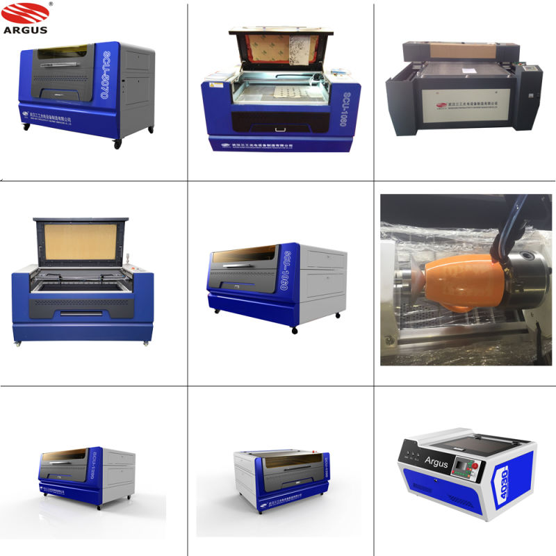 Desktop Type CO2 Laser Engraving Machine for Rubber, Paper, Leather, Foam, Laser Engraver